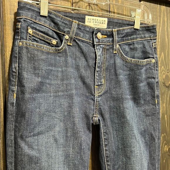 Derek Lam 10 Crosby Jeans Devi Mid-Rise Skinny Ankle Length Medium Denim - Picture 4 of 8